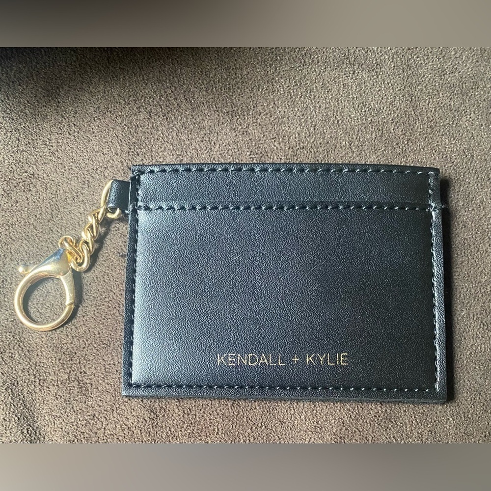 Kendall & Kylie Black Card Holder wallet